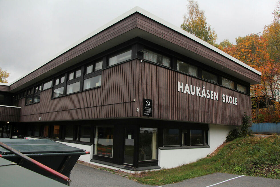 HAUKÅSEN SKOLE: Skal flytte til Bydel Stovner og den gamle skoletomta til Stig. Dermed åpner det seg muligheter på Haukåsen-tomta, blant annet for utbygging av boliger.
Foto: Sindre Veum Apneseth
