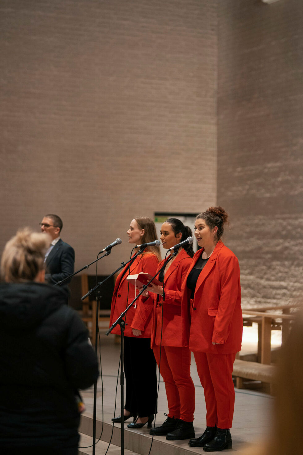 VAKKER SANG: Respira Vokal imponerte under søndagens julekonsert. (Foto: Joakim Skjævestad)
Foto: Joakim Skjævestad